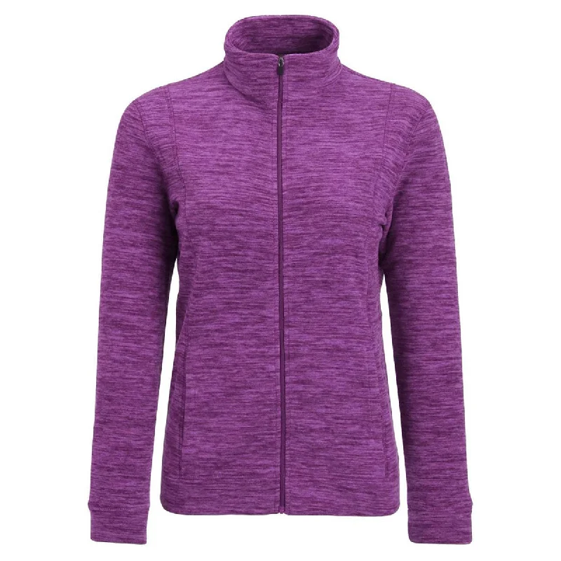 Landway Women's Plum Cascade Fleece Jacket Nylon Fabric Polyester Fabric Spandex Fabric Landway Women's Plum Cascade Fleece Jacket Nylon Fabric Polyester Fabric Spandex Fabric