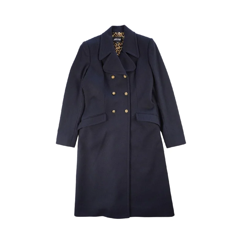 Just Cavalli Trench Coat - Women's 48 Down Puffer Quilted