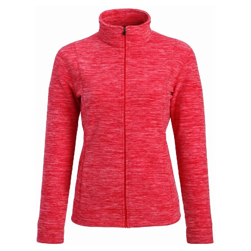 Landway Women's Hot Pink Cascade Fleece Jacket Cotton Fabric Linen Fabric Terry Fabric Landway Women's Hot Pink Cascade Fleece Jacket Cotton Fabric Linen Fabric Terry Fabric