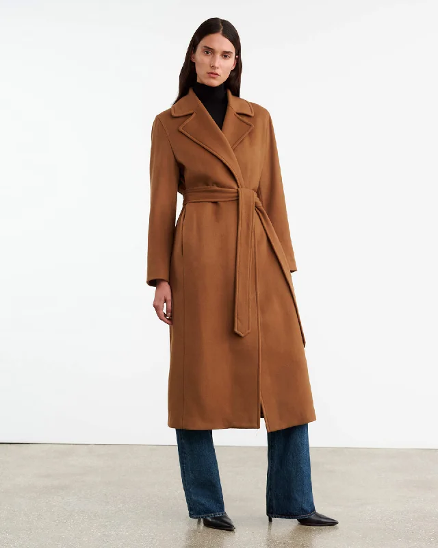 LORELLE COAT Vent Hem Cuff