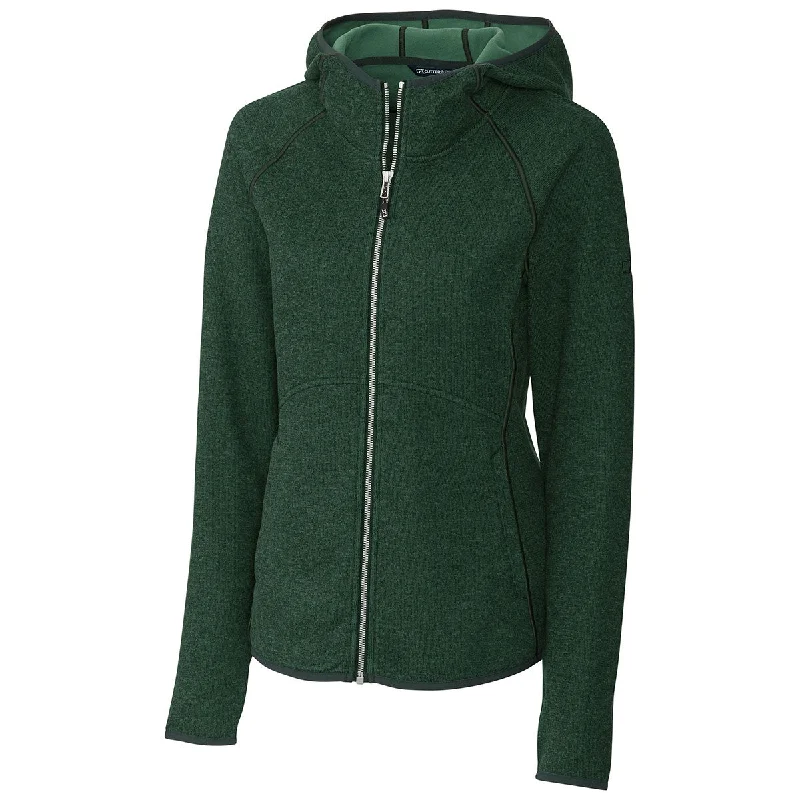 Cutter & Buck Women's Hunter Heather Mainsail Hooded Jacket Insulated Jacket Fitted Jacket Loose Jacket Cutter & Buck Women's Hunter Heather Mainsail Hooded Jacket Insulated Jacket Fitted Jacket Loose Jacket
