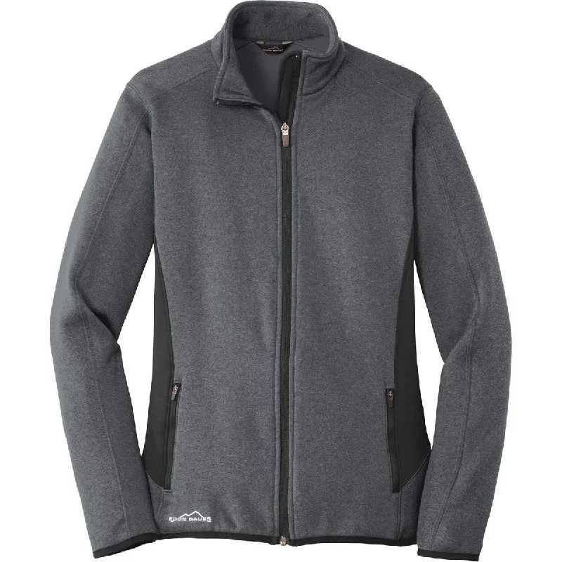 Eddie Bauer Women's Dark Charcoal Heather Full-Zip Heather Stretch Fleece Jacket Mesh Jacket Canvas Jacket Denim Jacket Eddie Bauer Women's Dark Charcoal Heather Full-Zip Heather Stretch Fleece Jacket Mesh Jacket Canvas Jacket Denim Jacket
