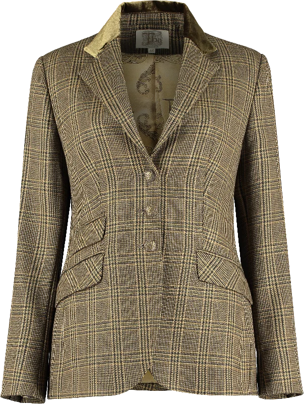 Renoir Hacking Jacket - Gales Rayon Fabric Velvet Fabric Corduroy Fabric