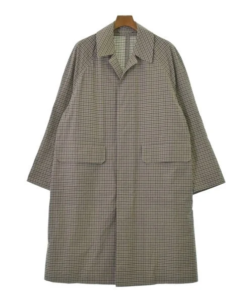 AURALEE Soutien collar coats empire Basque Peplum