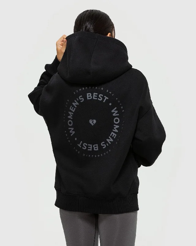 Comfort Oversized Hoodie | Black