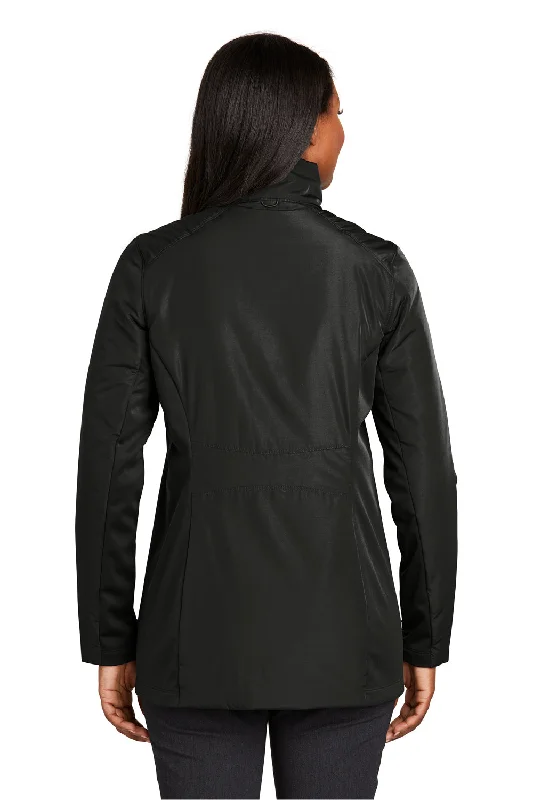 Port Authority Womens Collective Wind & Water Resistant Full Zip Jacket - Deep Black