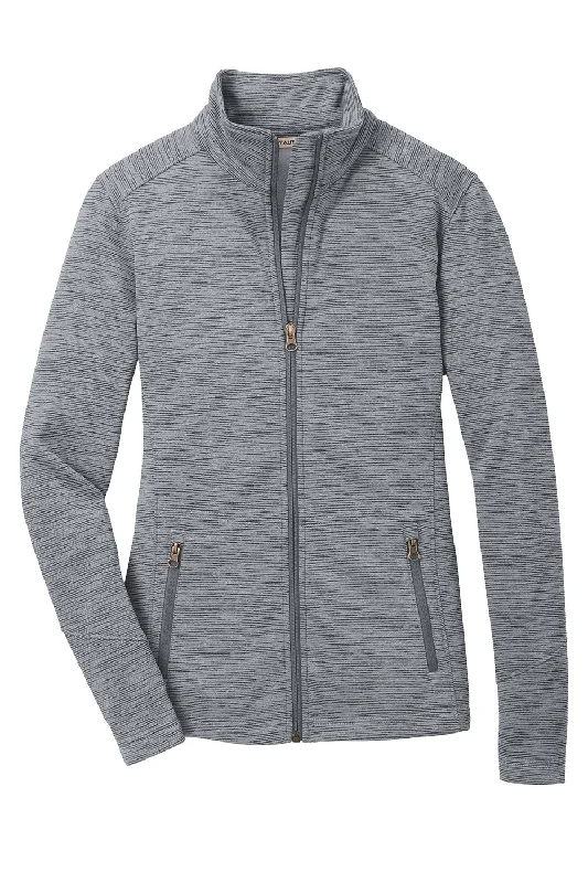 Port Authority Womens Full Zip Fleece Jacket - Grey