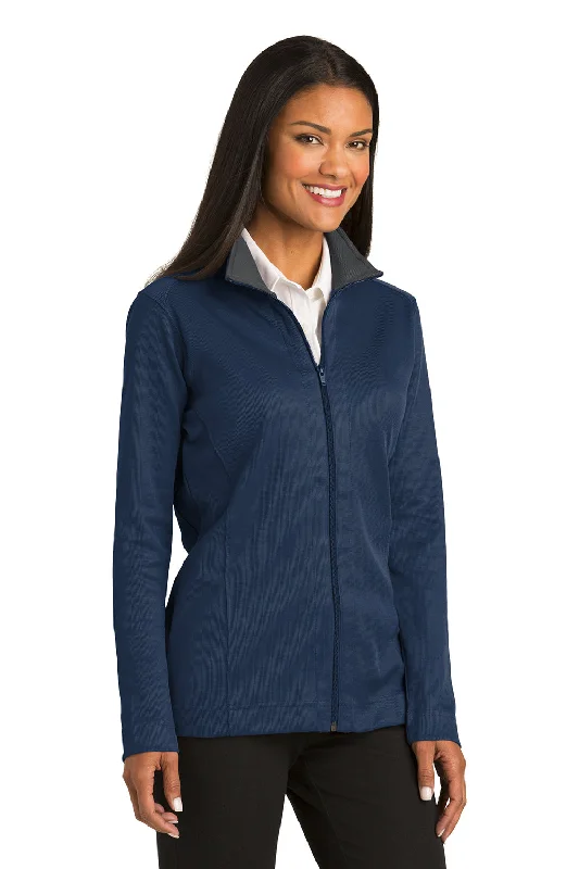 Port Authority Womens Full Zip Jacket - Regatta Blue