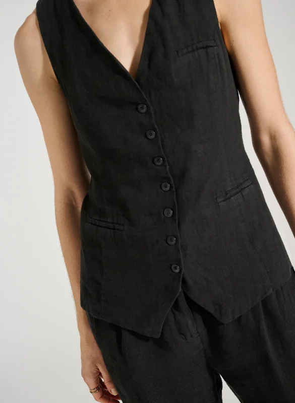 Tallulah Linen Waistcoat