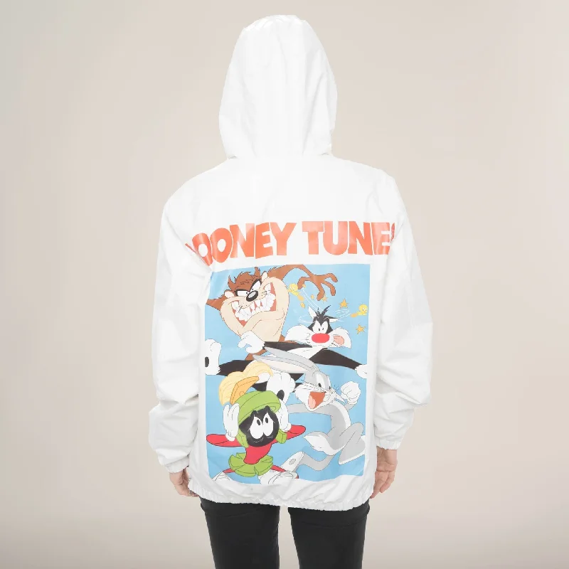 Women's Looney Tunes Collab Popover Oversized Jacket