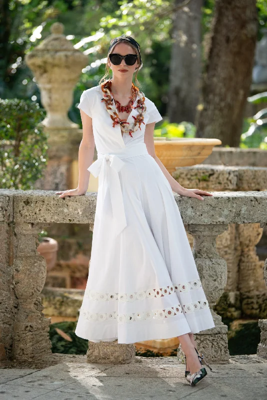 Ganika Dress - White