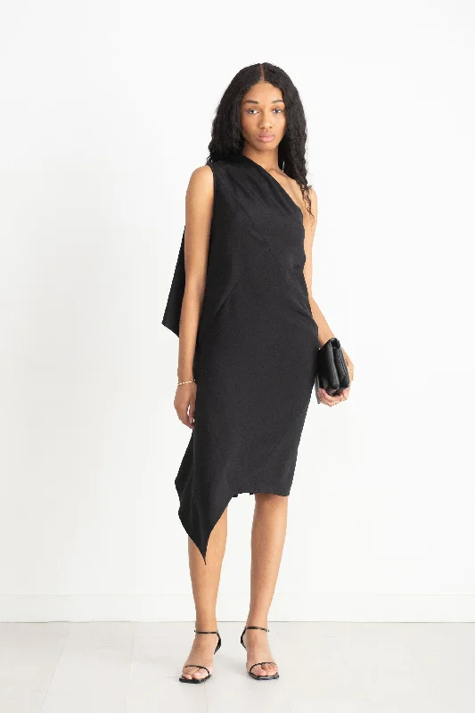 Koi Dress, Black