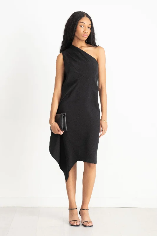 Koi Dress, Black