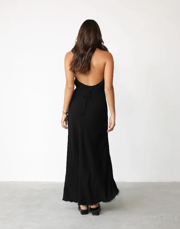 Marjorie Maxi Dress (Black)