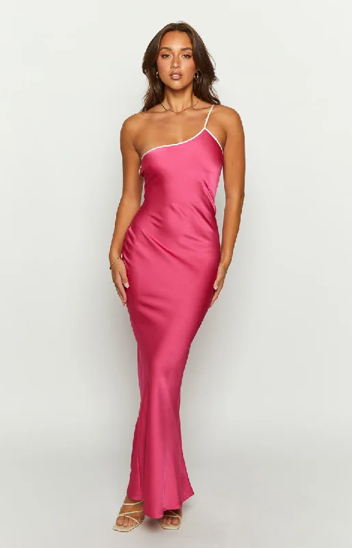 Saylor Pink Maxi Dress