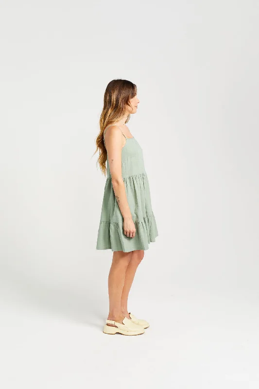 Zig Dress - Sale - Sage