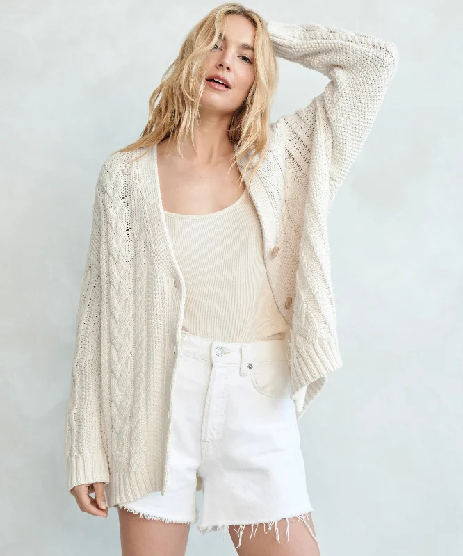 Cable Cardigan