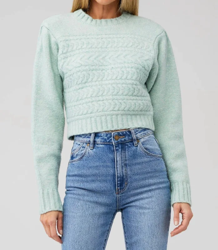 Dominique Sweater In Green