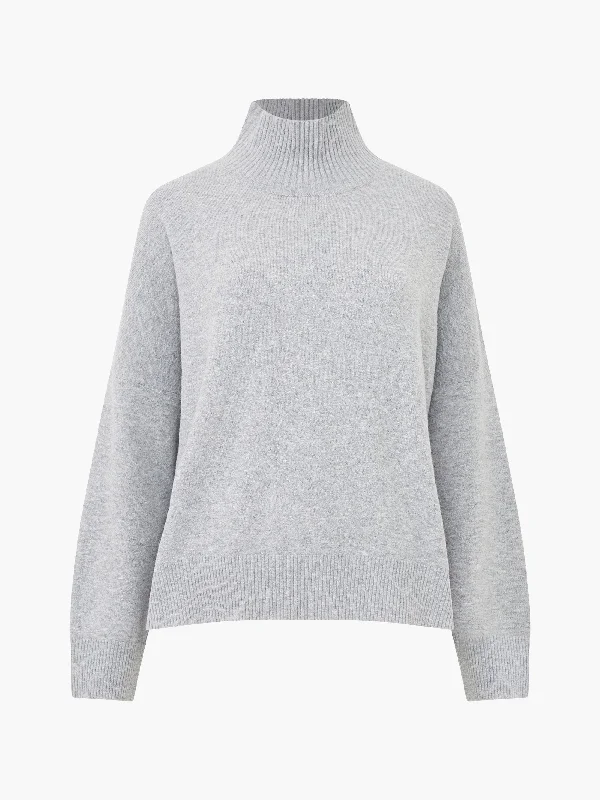 Jeanie Vhari Roll Neck Jumper