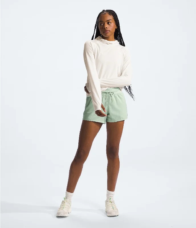 Women's Adventure Sun Hoodie - White Dune