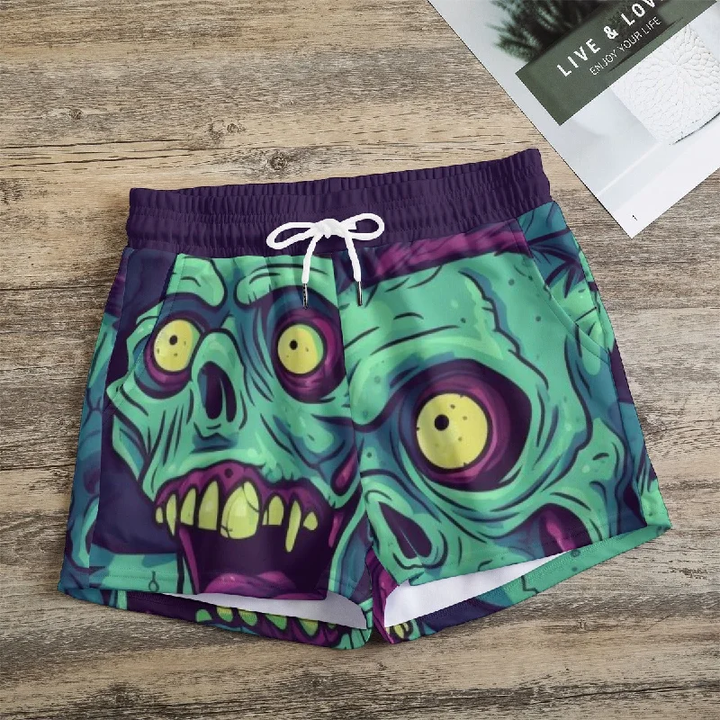 Spirited Zombies Women's Casual Shorts