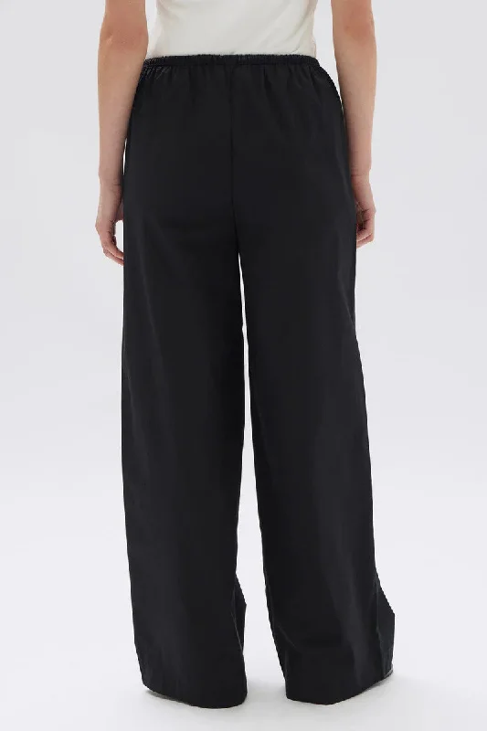 Assembly Label - Philipa Poplin Pant, Black