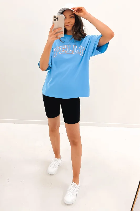 Collegiate Pelly Tee Azure Blue