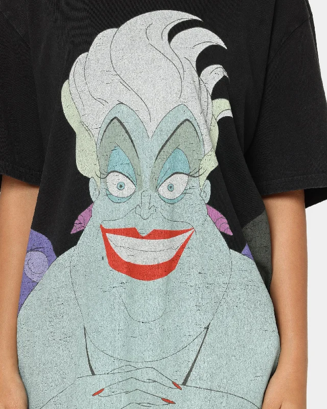 Disney Ursula Vintage T-Shirt Washed Black