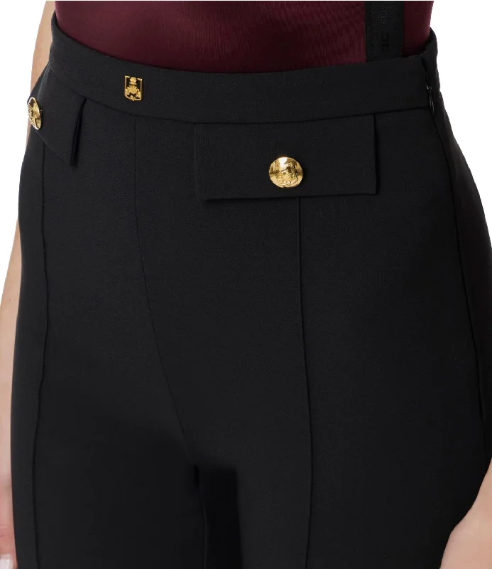 Elisabetta Franchi pantalone nero donna