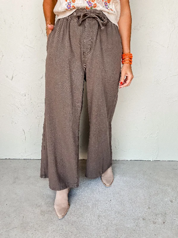 Far From Finished Wide Leg Pants