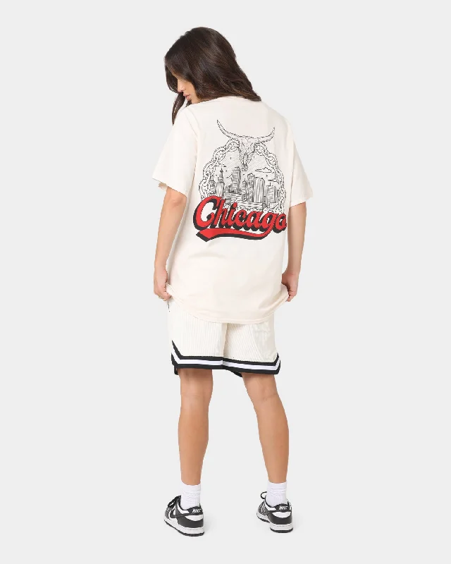 Goat Crew Chicago Drawing Vintage T-Shirt Off White