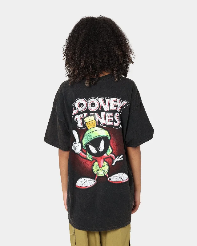 Goat Crew X Looney Tunes Marvin Vintage T-Shirt Black Wash