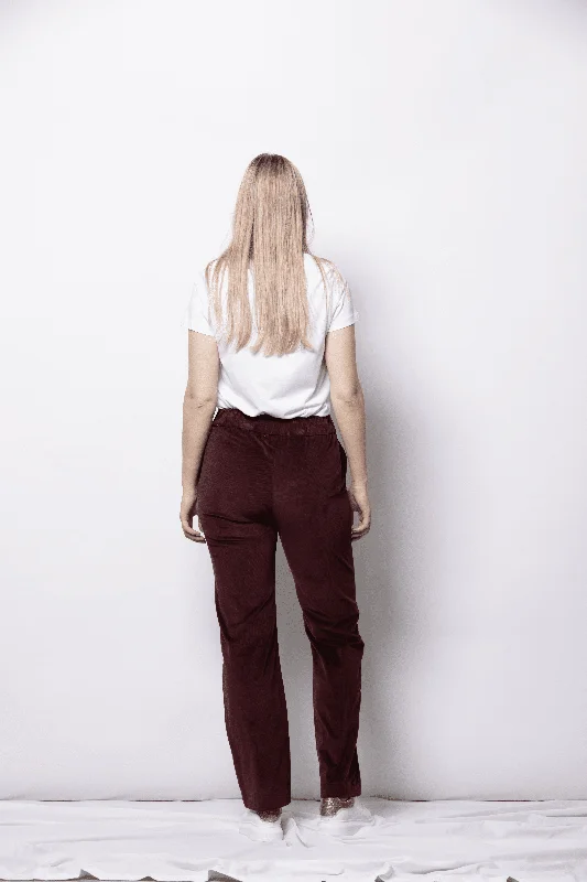 Icon Pant - Claret