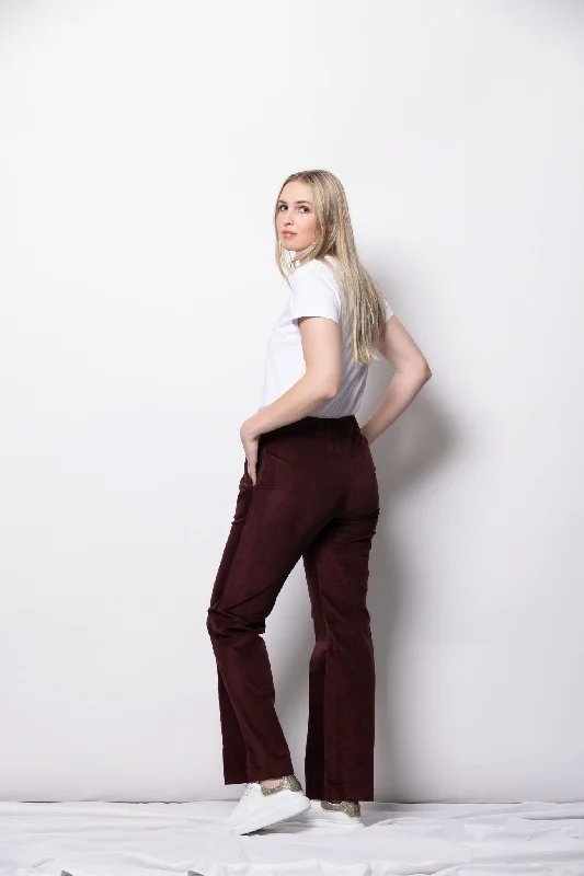 Icon Pant - Claret