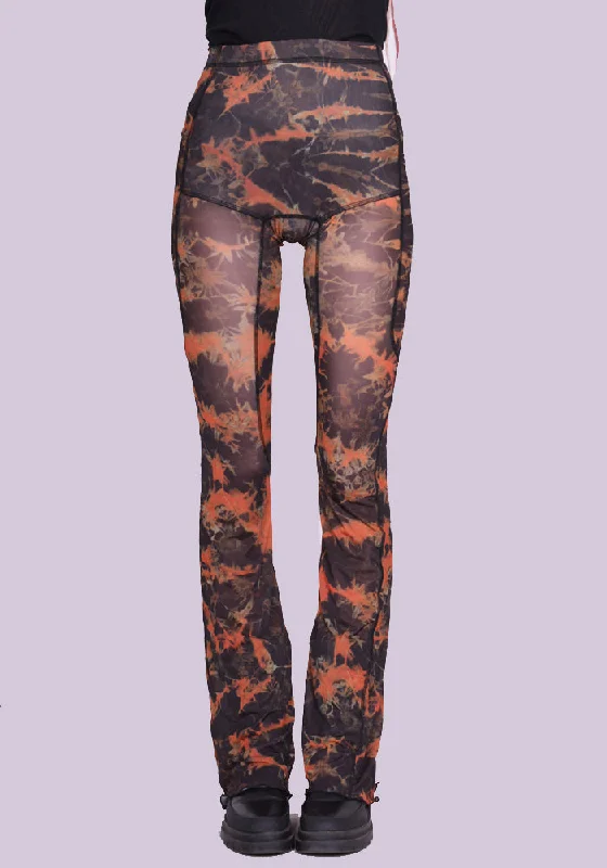 KNWLS SS24-HL0ACFL HALCYON LEGGINGS ACID FLAME