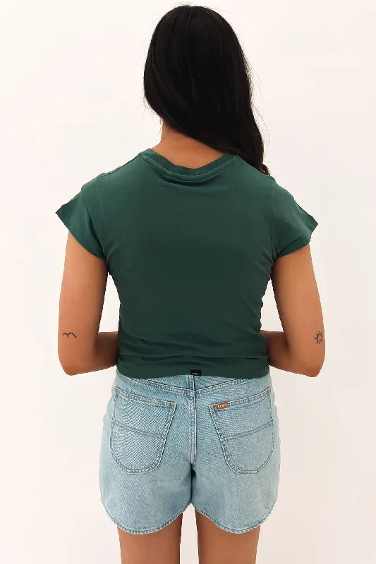 Minimal Thrills Mini Tee Mallard Green