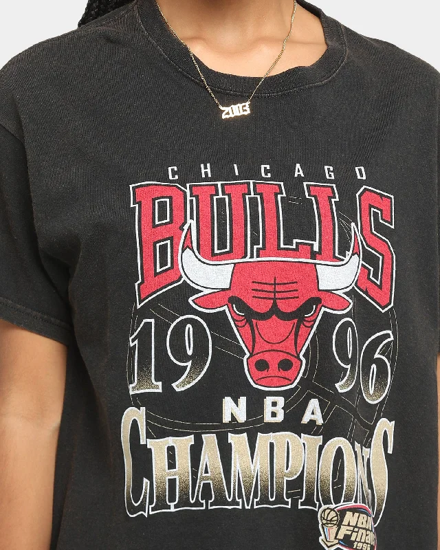 Mitchell & Ness Chicago Bulls 1996 Champs Vintage T-Shirt Vintage Black