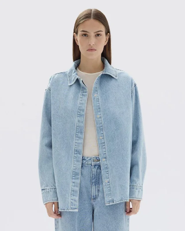 Rylee Denim Overshirt Light