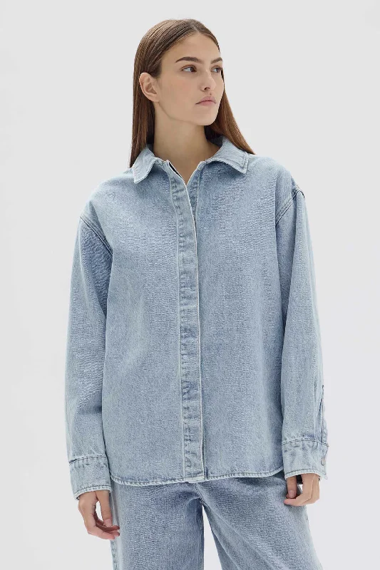 Rylee Denim Overshirt Light