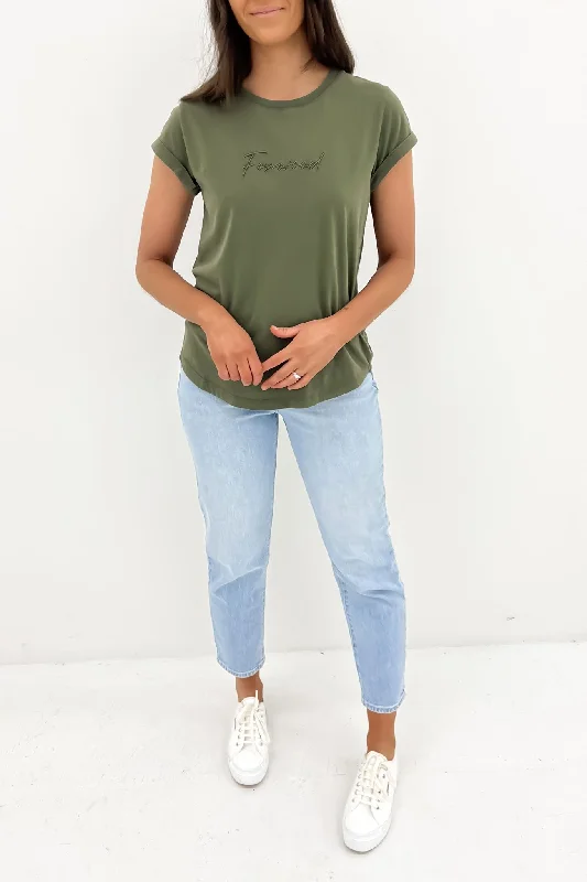 Signature Tee Khaki