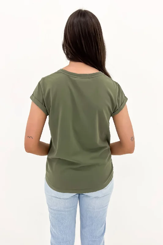 Signature Tee Khaki