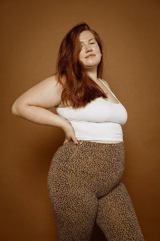 Super High Waisted Tib Pant in Classic Leopard