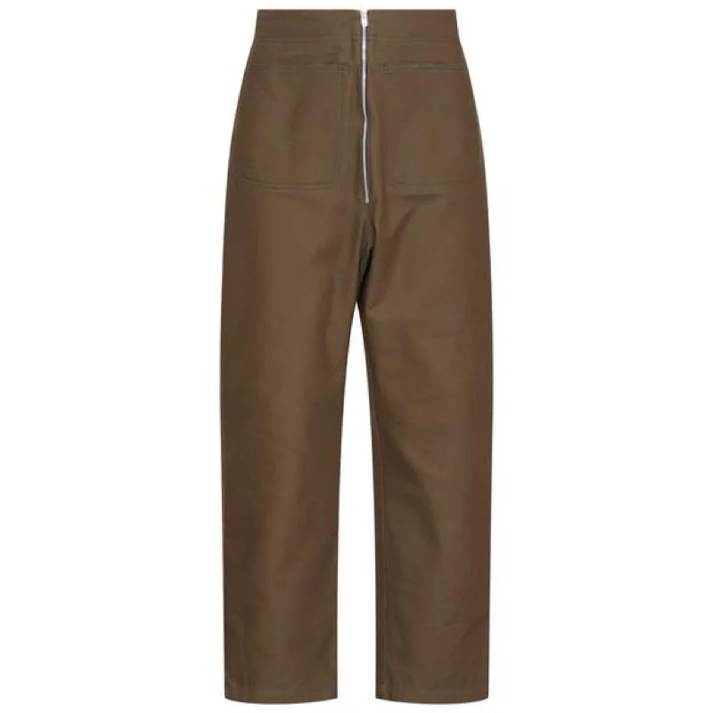 The West Village Patch Pocket Trouser Olive