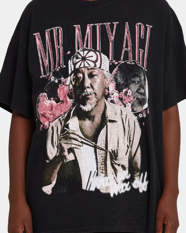 Goat Crew Miyagi Vintage T-Shirt Black Wash