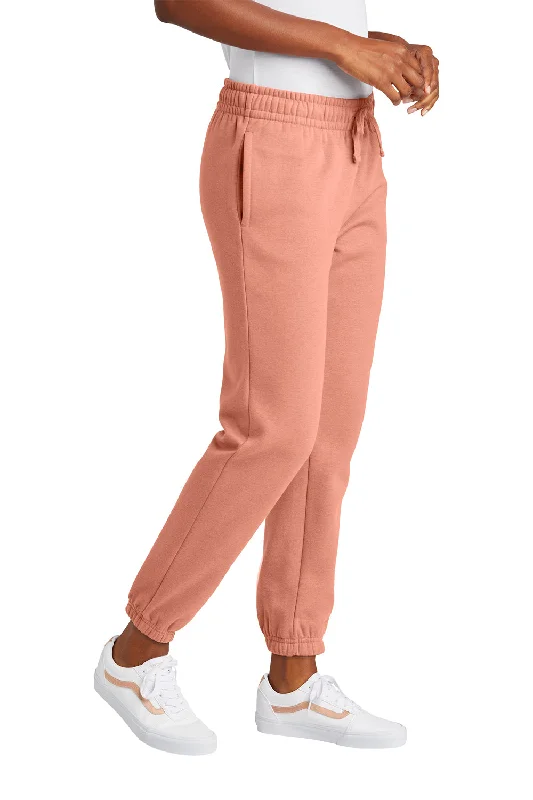 District Womens V.I.T. Fleece Sweatpants w/ Pockets - Desert Rose