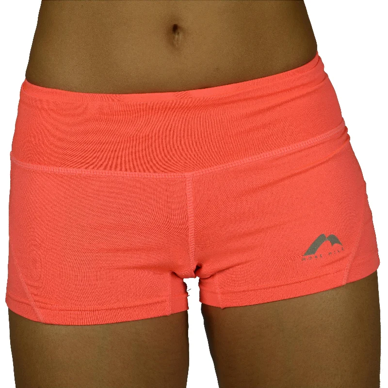 More Mile More-Tech Womens Boy Running Shorts - Pink