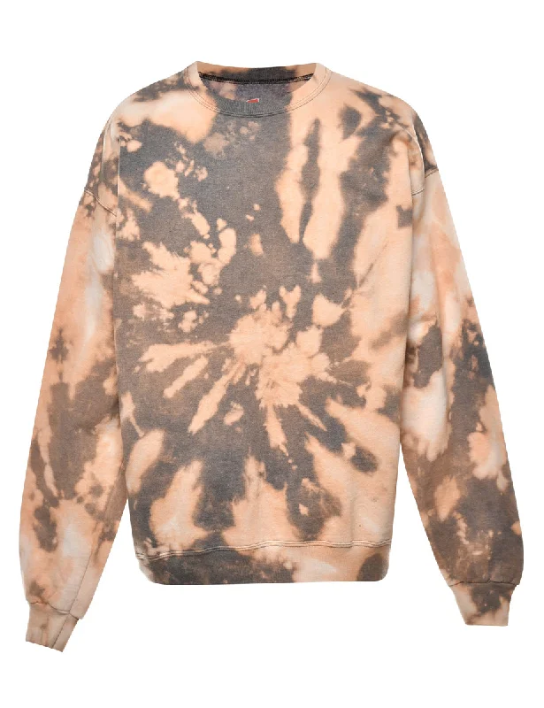 Tie-dye Sweatshirt - L