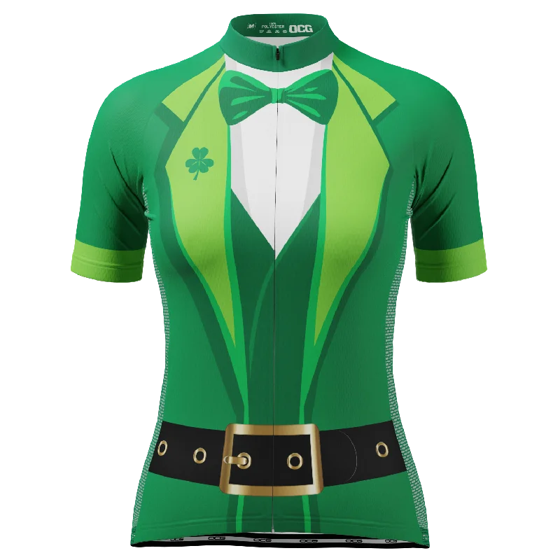 Women's Leprechaun Short Sleeve Cycling Jersey