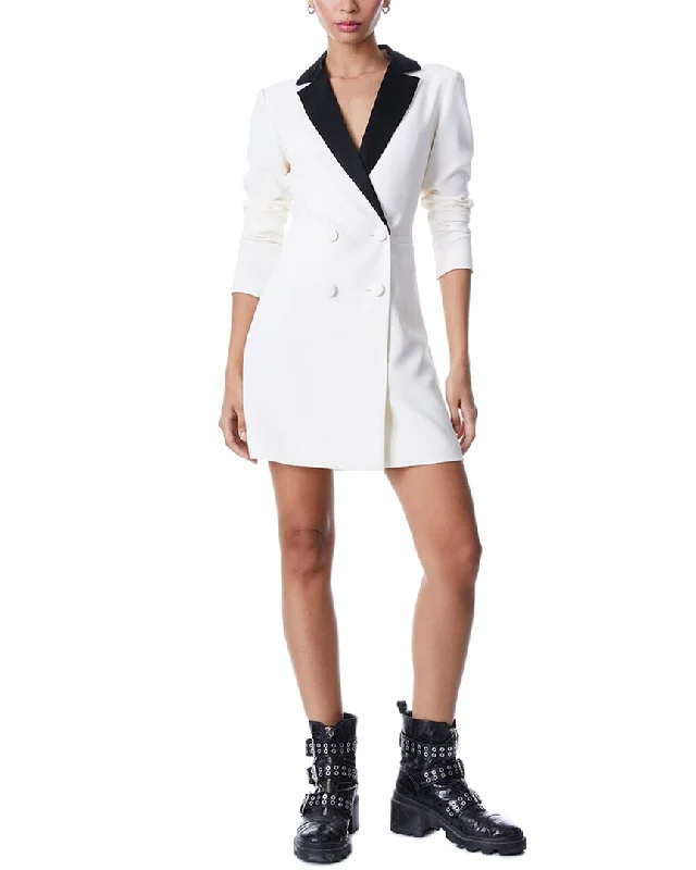 alice + olivia Kyrie Tuxedo Dress