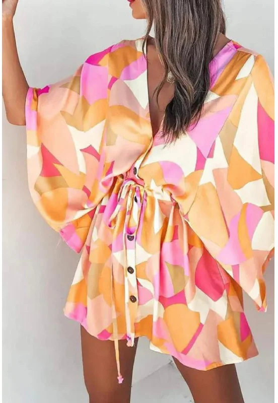 "Lola" Allover Print Dress